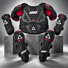Leatt 1.5 Pro Mini Çocuk Vücut Koruma Dirseklik Dizlik Set