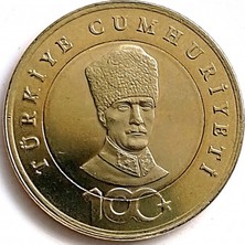 Yuonis Art 5 Türk Lirası - Cumhuriyetin 100. Yılı Özel Basım - 2023
