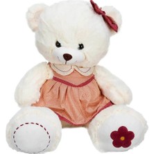 HemenGo 1529 Elbiseli Peluş Ayı 50 cm -Sunman