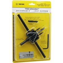 Varsoph Ayarlı  Alçı Panç Delme 2 Bıçak  1-3 Inç/16 30MM - 7-7 Inç/8 200MM - 1 Inç/8 3mm - 2 Inç 50MM (5468)