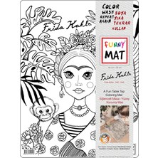 Akademi Çocuk Funny Mat - Frida 30X40CM - Yeni