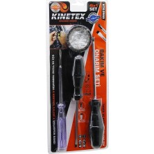 Varsoph 4pcs Tornavida - Çok Amaçlı Set Düz-Yıldız Tornavida - Kontrol Kalem - Elektrik Bant (5468)