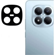 Corcishop Poco M8 5g / Redmi Note 15 5g Uyumlu Siyah Çerçeveli Kamera Lens Koruyucu Tamperli Cam