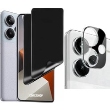 Corcishop Xiaomi Redmi Note 13 Pro Plus 5g Tam Kaplayan Hayalet Gizli Nano Ekran Koruyucu + Kamera Koruyucu