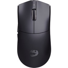 Mloong MX302 Pro 24.000 Dpı 1k Hz 56GRAM Ultra Hafif 3 Mod 2.4 Ghz, Bluetooth, Kablolu Gaming Mouse