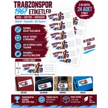 Kırtasiye Turuncu Trabzonspor Kemençe Temalı Okul Etiketi – 1967 Karadeniz Ruhu – Isim Yazılabilir Defter Kitap Etiketi