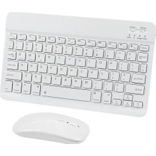 Corcishop Huawei Honor Pad X8 10.1'' Uyumlu Kablosuz Bluetooth Klavye+Mouse Set