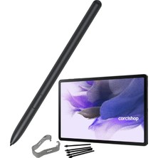 Corcishop Samsung Galaxy Tab S7 Fe S7 Plus S8 Plus S7 S8 Ile Uyumlu Spen Stylus Tablet Kalemi Yedek Uç Seti