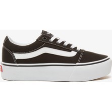 Vans Ward Platform Kadın Siyah Sneaker.-