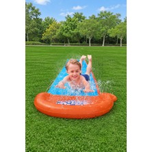 Bestway Su Püskürtmeli Tekli Su Kaydırağı - Şişme Su Kaydırağı - Tek Kulvarlı Su Kaydırağı - Bahçe Tipi Su Kaydırağı - Single Water Slide 4,88 M.
