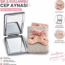 Rowenarose Çift Taraflı Çep Aynası