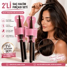 Rowenarose 2li Saç Hacim Fırça Seti