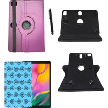 Corcishop Lenovo Tab 3 8 Inç Universal Kancalı Tablet Kılıfı + Nano Ekran Koruyucu + Kalem