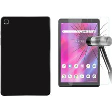 Corcishop Samsung Galaxy Tab A (2019) SM-T297 Silikon Tablet Kılıfı + Nano Ekran Koruyucu
