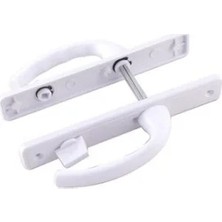 Varsoph Poşetli Banyo-Wc - Kilitli Beyaz Pvc Kapı Kolu (5468)