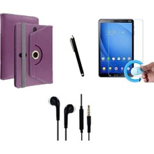 Corcishop Asus Memo Pad Fhd 10 Lte Uyumlu Set Universal Tablet Kılıfı Nano Ekran Koruyucu+Kalem Kulaklık