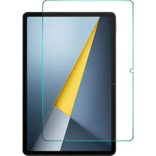 Corcishop Poco Pad M1 12.1 Inç Modeliyle Uyumlu Nano Kırılmaz Ekran Koruyucu Şeffaf Cam Tam Uyumlu