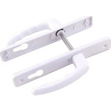 Varsoph Pvc Beyaz Yale Kapı Kolu Balkon (5468)