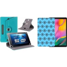 Corcishop Samsung Galaxy Tab A SM-P550 Uyumlu Set Universal Tablet Kılıfı ve Nano Ekran Koruyucu