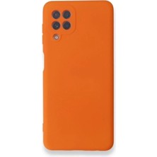 Corcishop Samsung Galaxy A22 ile Uyumlu Kılıf Lansman Kapak Içi Kadife Doku Kamera Korumalı Silikon