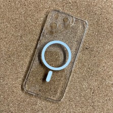 Corcishop Tecno Pova Curve 2 Uyumlu Kılıf Sararmaz Kamera Korumalı Magsafe Mika Sert Parlak Şeffaf Kapak