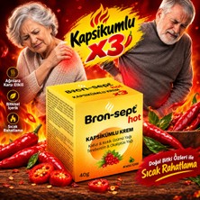 Bron-Sept Bitkisel Içerikli Kapsikumlu Krem X3