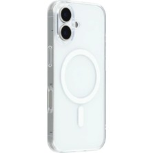 Corcishop Iphone 17 Kılıf Sararmaz Magsafe Mika Hafif Sert Parlak Şeffaf Kapak