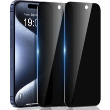 Corcishop Iphone 15 Plus & Iphone 15 Pro Max Uyumlu Hayalet Ekran Koruyucu Cam Privacy Parlak Ekran Camı Rika