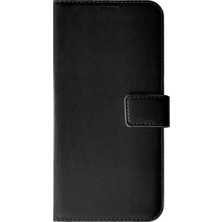 Corcishop Apple Iphone 13 Mini ile Uyumlu Siyah Kılıf Delux Leather Wallet