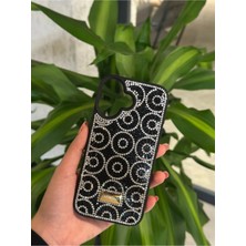 Corcishop Iphone 16 Uyumlu Parlak Pırlanta Taşlı Elmas Işıltılı Lux Kılıf Kapak