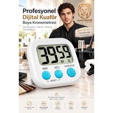 Transformacion Profesyonel Dijital Kuaför Boya Kronometresi Saç Boyama Perma Keratin Zamanlayıcı Akıllı Sayaç Saati 721190