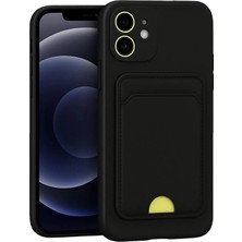 aklow akyoleticaret iPhone 11 Kılıf Kelvin Kartvizitli Silikon - Siyah