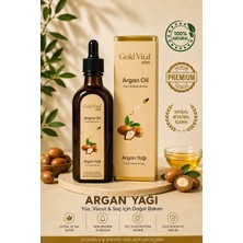 Argan Yağı – Saç Bakım Yağı, Yüz Cilt ve Vücut İçin Nemlendirici Doğal Bakım Yağı 100 ml