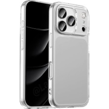 Happy Trend iPhone 17 Pro Max ile Uyumlu Şeffaf Silikon Kılıf Şok Emici Özellikli Full Kasa Koruma Sağlayan Şeffaf Kılıf