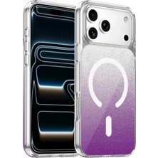 aklow akyoleticaret iPhone 17 Pro Max Sora Simli Magsafe Kapak - Mor