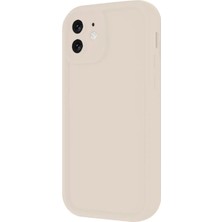 aklow akyoleticaret iPhone 11 Kılıf Viera Silikon - Krem