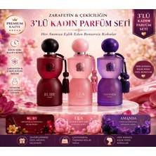 Rowenarose 3lü Bayan Parfümü 100ML Şık Şişeleriyle ve Ilgi Çeken Kokusuyla Sizinle