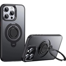 aklow akyoleticaret iPhone 15 Pro Avatar 360 Dönen Magsafe Kapak - Siyah