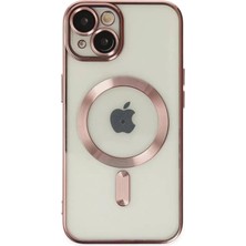 aklow akyoleticaret iPhone 14 Kılıf Kross Magneticsafe Kapak - Rose