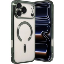 aklow akyoleticaret iPhone 17 Pro Max Kross Magneticsafe Kapak - Koyu Yeşil