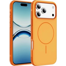 aklow akyoleticaret iPhone 17 Pro Max Neksa Magsafe Kapak - Turuncu