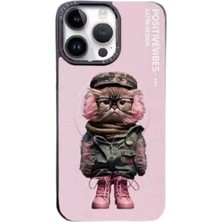 aklow akyoleticaret iPhone 14 Pro Fun Magsafe Kapak - Pembe