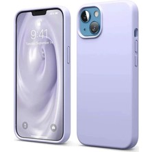 aklow akyoleticaret iPhone 14 Kılıf First Silikon - Lila
