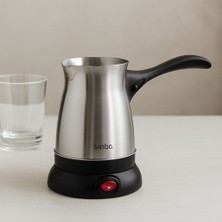 Royaleks Elektrikli Cezve Türk Kahvesi 500 ml 6 Fincan Çelik