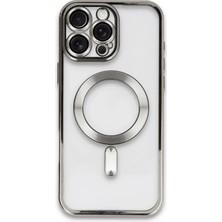 aklow akyoleticaret iPhone 16 Pro Max Kılıf Kross Magneticsafe Kapak - Titan Gri