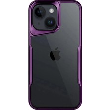 aklow akyoleticaret iPhone 15 Kılıf Boyi Silikon Kapak - Derin Mor