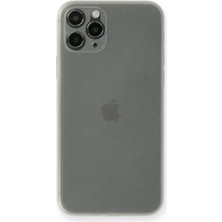 aklow akyoleticaret iPhone 11 Pro Kılıf Pp Ultra Ince Kapak - Beyaz
