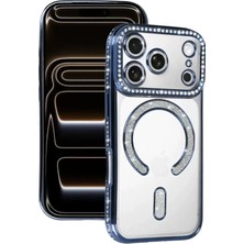 aklow akyoleticaret iPhone 17 Pro Max Joke Simli Magneticsafe Kılıf - Mavi