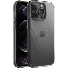 Happy Trend Apple iPhone Ile Uyumlu Şeffaf Telefon Kılıfı, Kamera Korumalı Silikon Şeffaf Kılıf, iPhone 11 Pro