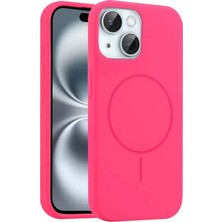 aklow akyoleticaret iPhone 15 Kılıf Jully Magsafe Kapak - Pembe